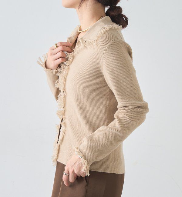  「フリンジカーディガン」|カーディガン|