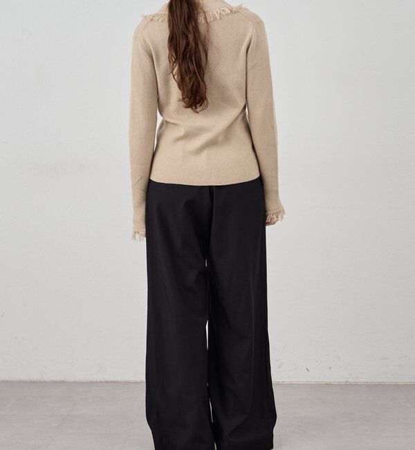  「フリンジカーディガン」|カーディガン|