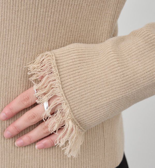  「フリンジカーディガン」|カーディガン|
