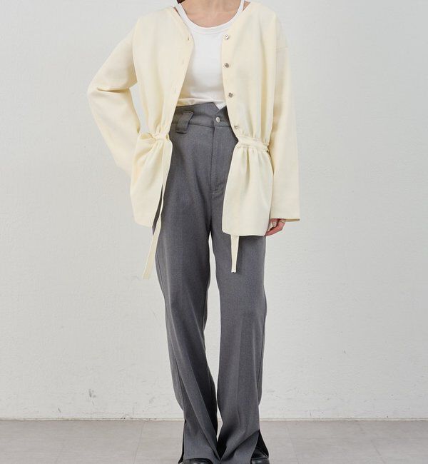  「3WAYペプラムカーディガン」|カーディガン|