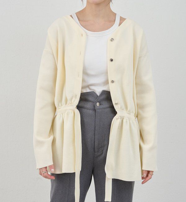  「3WAYペプラムカーディガン」|カーディガン|