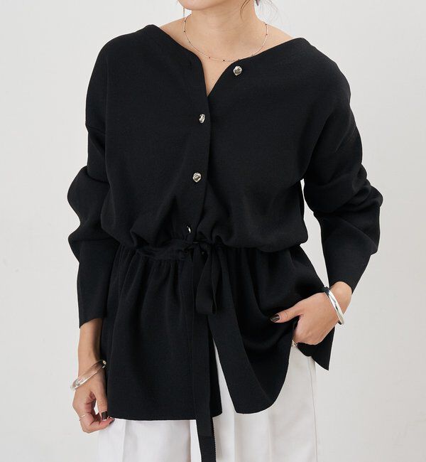  「3WAYペプラムカーディガン」|カーディガン|