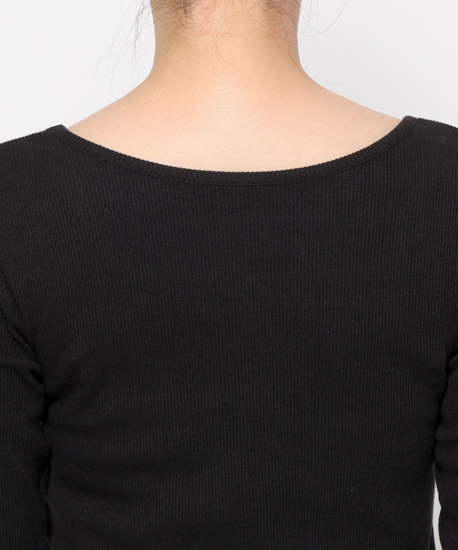 LOWRYS FARM「 リブタイトＬＳ」|Tシャツ・カットソー|