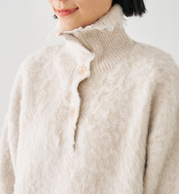 collex「ヘアリースキッパープルオーバー」|ニット・セーター|