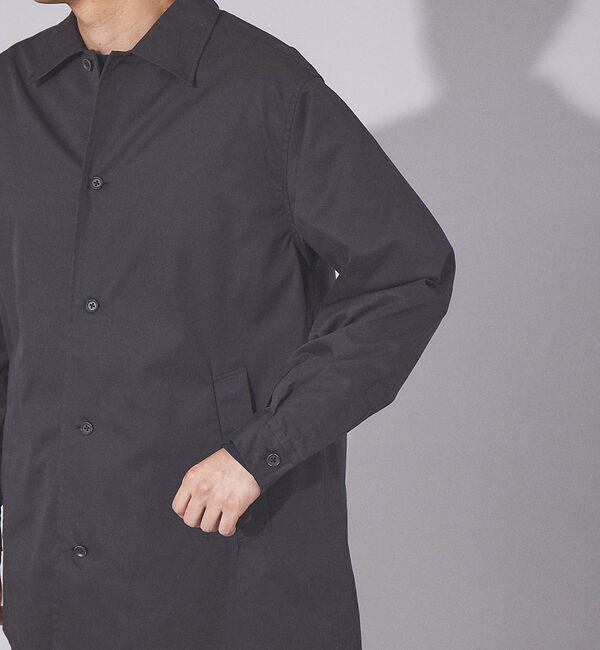 ABAHOUSE「タマムシ シャンブレー オーバーシャツ / シャツジャケット」|シャツ・ブラウス|