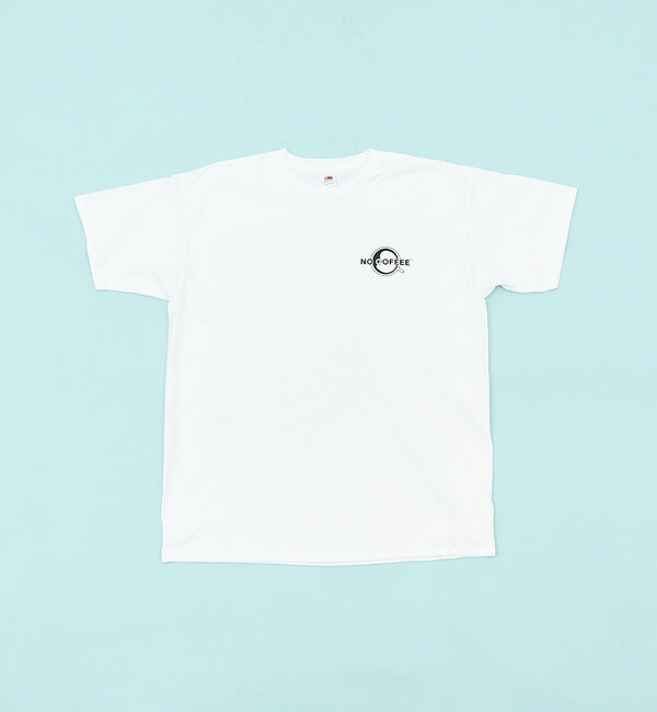 ABAHOUSE「【NO COFFEE &times; FRUIT OF THE LOOM】コラボアイテム　ワ」|Tシャツ・カットソー|ホワイト系その他2