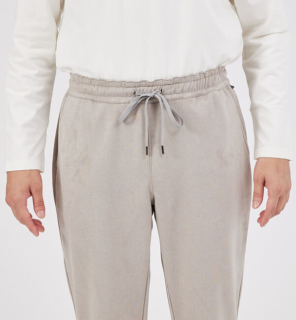 ABAHOUSE「【セットアップ対応】ネオスエード スリムイージーパンツ / シルキータッチ」|その他|