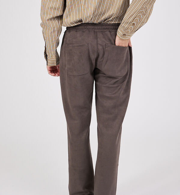 ABAHOUSE「【セットアップ対応】ネオスエード スリムイージーパンツ / シルキータッチ」|その他|