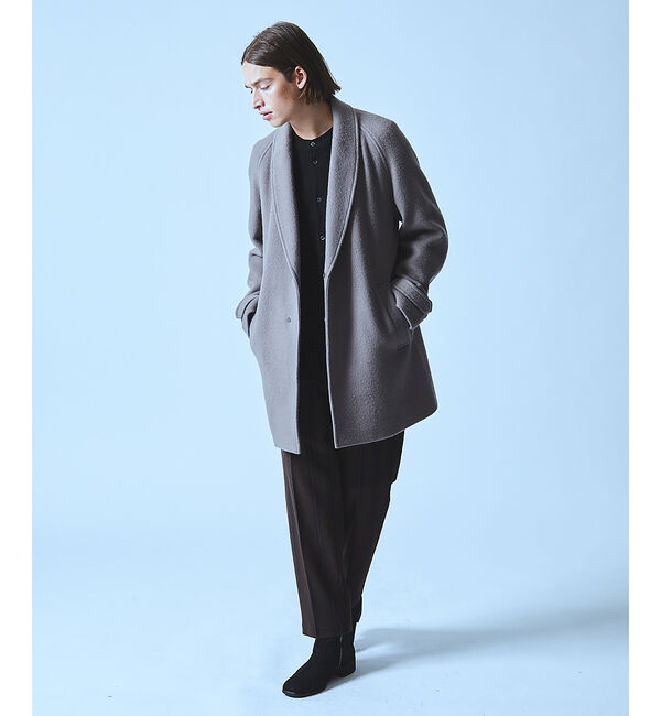 ABAHOUSE「ウール ショールカラー ハーフコート / チェスターコート」|その他|