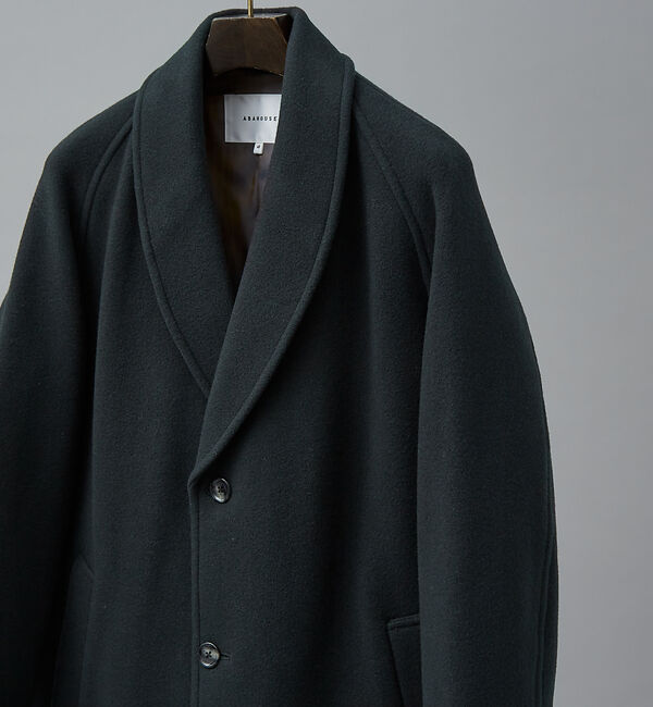 ABAHOUSE「ウール ショールカラー ハーフコート / チェスターコート」|その他|