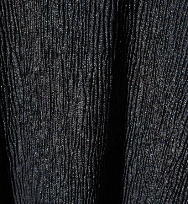 ABAHOUSE「エアプリーツ ストレッチ 半袖Tシャツ / オーバーサイズ」|Tシャツ・カットソー|