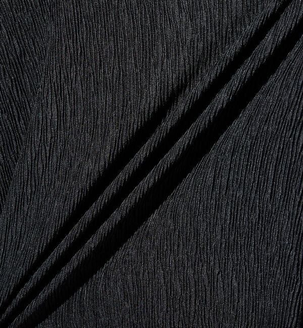 ABAHOUSE「エアプリーツ ストレッチ 半袖Tシャツ / オーバーサイズ」|Tシャツ・カットソー|