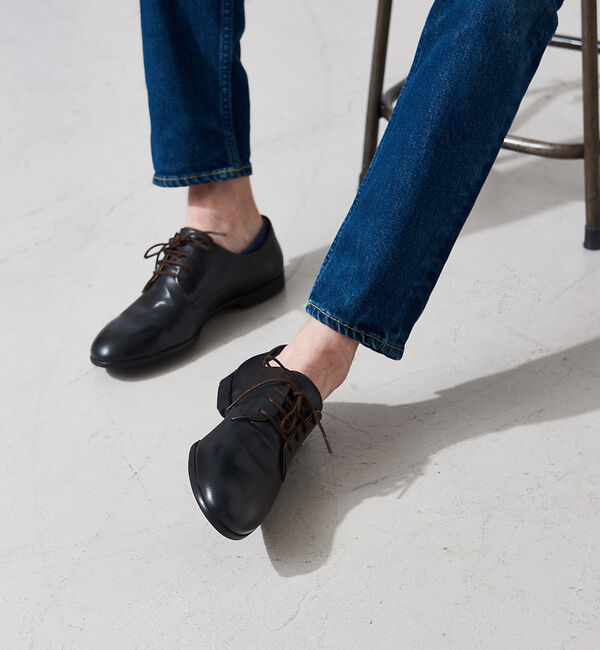 alfredoBANNISTER「【SHOO IN SHOE】スタンダード プレーントゥ シューズ 一部店舗＋WE」|その他|ブラック