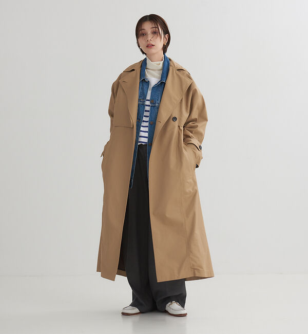 Rouge vif「変形トレンチコート」|トレンチコート|