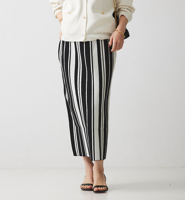 Rouge vif「【セットアップ対応】ジャガードニットスカート」|スカート|