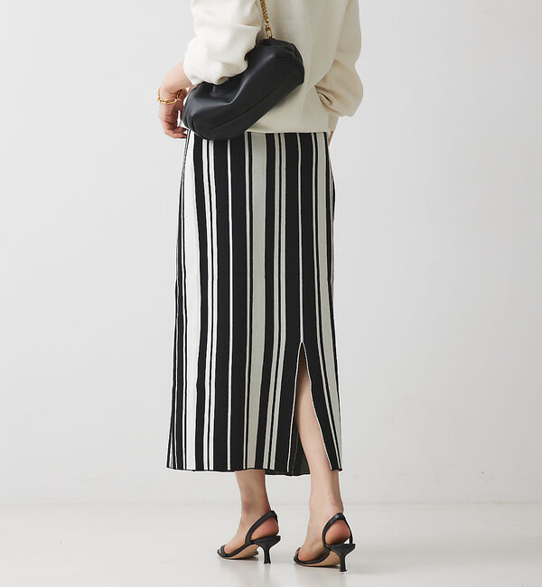 Rouge vif「【セットアップ対応】ジャガードニットスカート」|スカート|