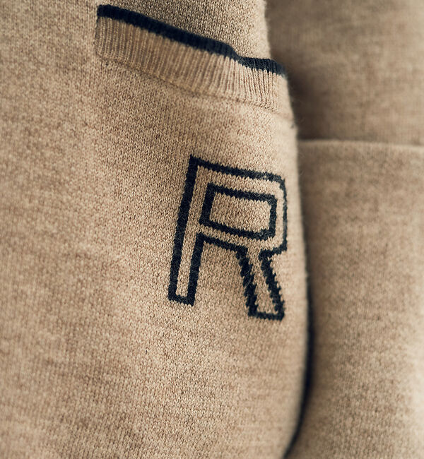 Rouge vif「バックロゴニットカーディガン」|カーディガン|