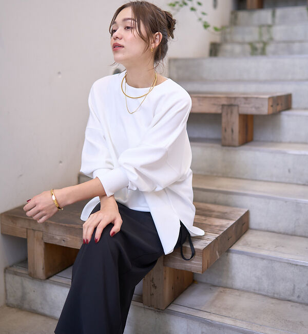 Rouge vif「ダンボールフォルムプルオーバー」|Tシャツ・カットソー|