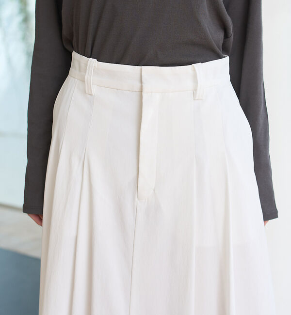 Rouge vif「タックフレアマキシスカート」|スカート|