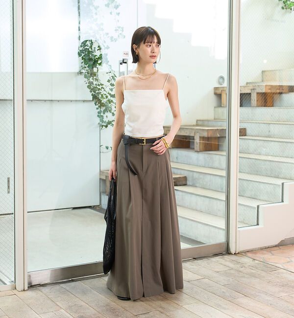 Rouge vif「サイドテープカップ付きキャミ」|キャミソール|