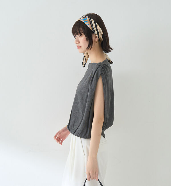 Rouge vif「ドレープニットプルオーバー」|ニット・セーター|