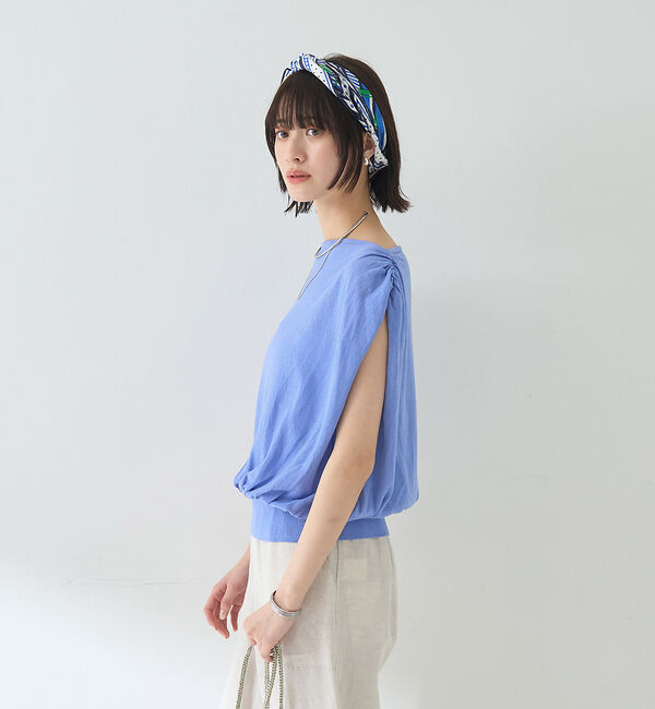 Rouge vif「ドレープニットプルオーバー」|ニット・セーター|