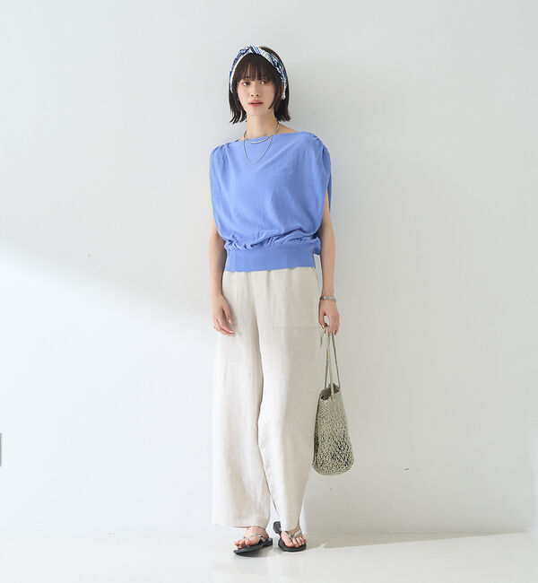 Rouge vif「ドレープニットプルオーバー」|ニット・セーター|