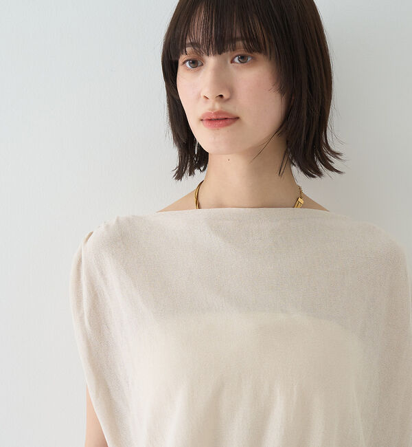 Rouge vif「ドレープニットプルオーバー」|ニット・セーター|