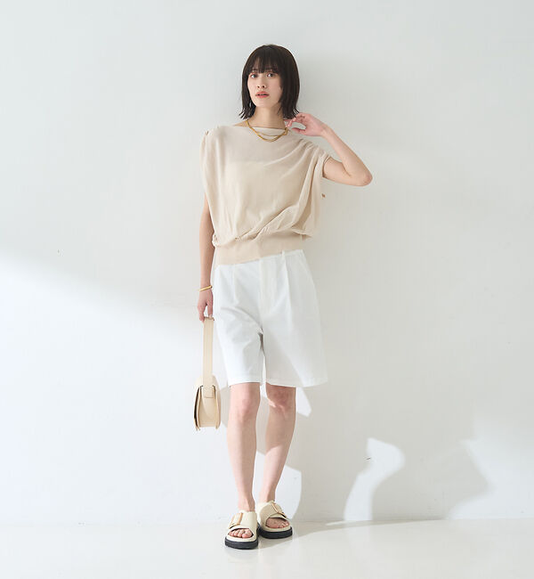 Rouge vif「ドレープニットプルオーバー」|ニット・セーター|