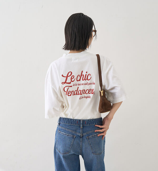 Rouge vif「ピグメントロゴBIG Tシャツ」|Tシャツ・カットソー|