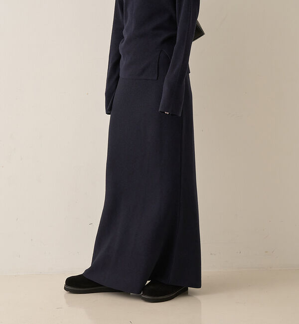 Rouge vif「【セットアップ対応】セミフレアニットスカート」|スカート|