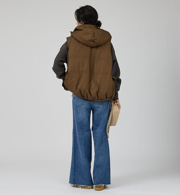 Rouge vif「【REMI RELIEF/レミレリーフ】超軽量ダウンベスト」|ダウン|