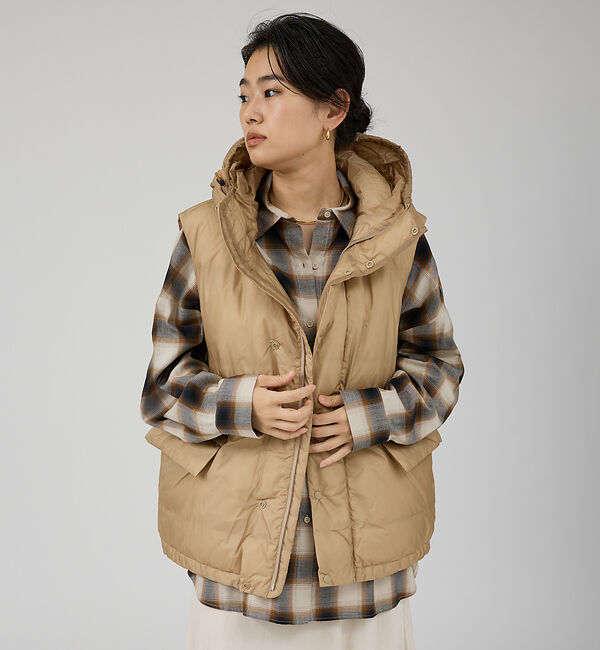 Rouge vif「【REMI RELIEF/レミレリーフ】超軽量ダウンベスト」|ダウン|