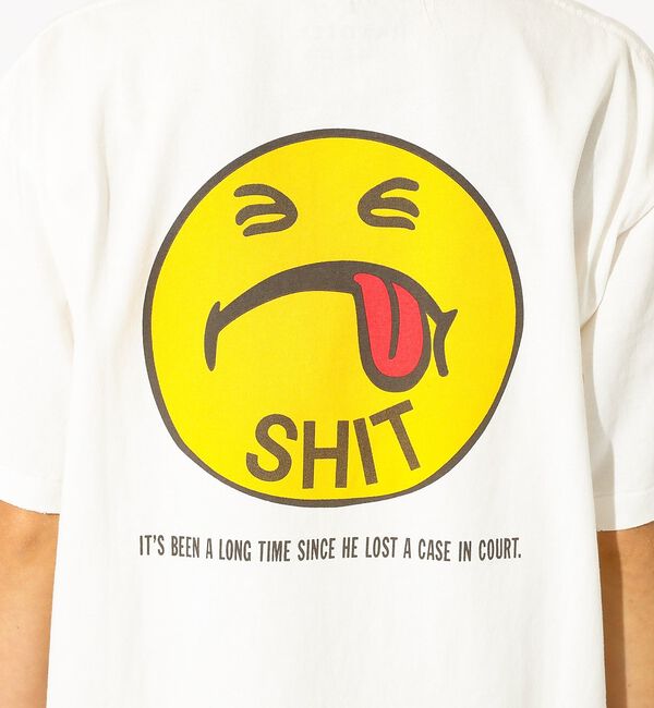 Rouge vif「【HANDTEX &times; JACKSON MATTESE】スマイル プリントTシャツ」|Tシャツ・カットソー|