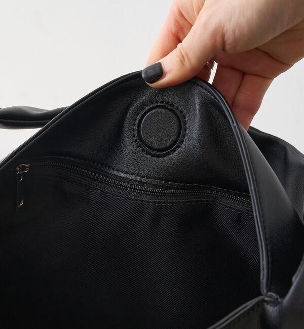 Rouge vif「【CHIMERE/シメール】レザーワイドワンハンドル【予約】」|ハンドバッグ|