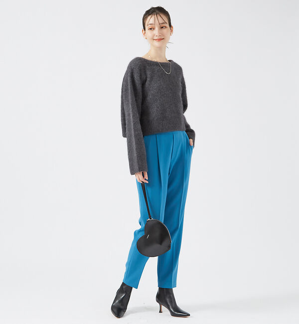 qualite「フォックスウールボートネックニット」|ニット・セーター|