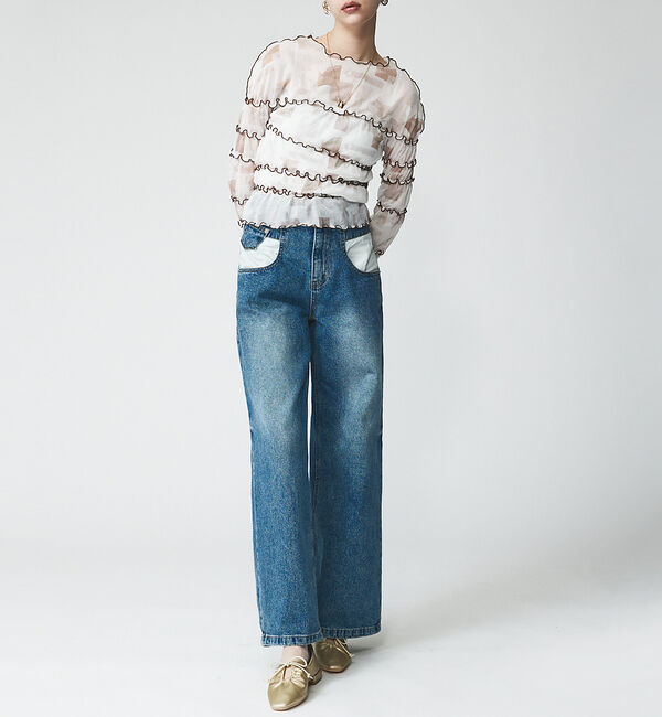 AU BANNISTER「【LAROUTE】レースアップギャザー ソフトパンプス」|その他|