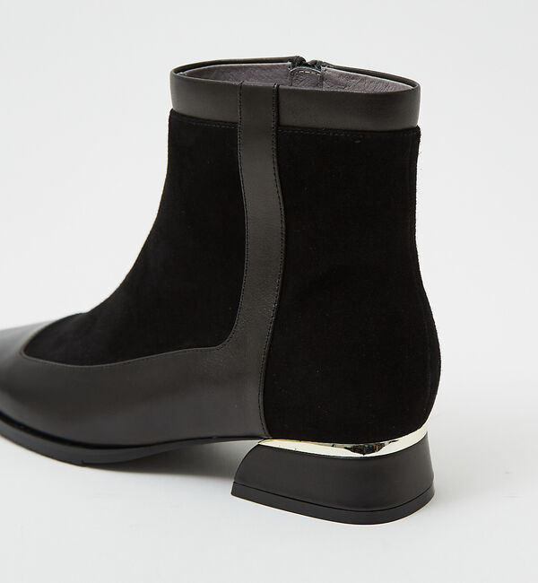 AU BANNISTER「【スノーソール】メタルヒールショートブーツ」|ショートブーツ|