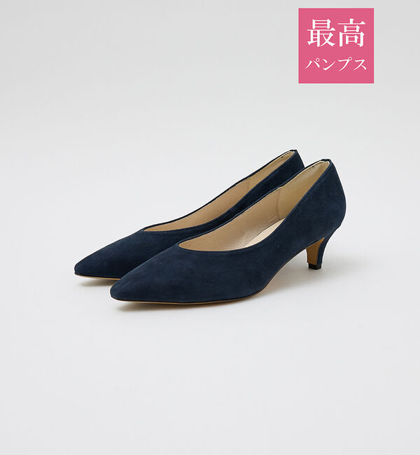 AU BANNISTER「【最高パンプス/5cmヒール】美脚&times;快適 パンプス」|パンプス|ネイビー