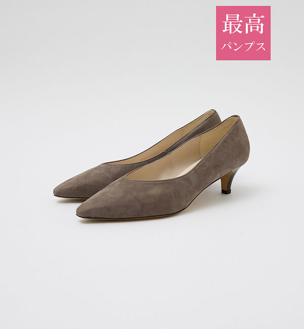 AU BANNISTER「【最高パンプス/5cmヒール】美脚&times;快適 パンプス」|パンプス|ブロンズ