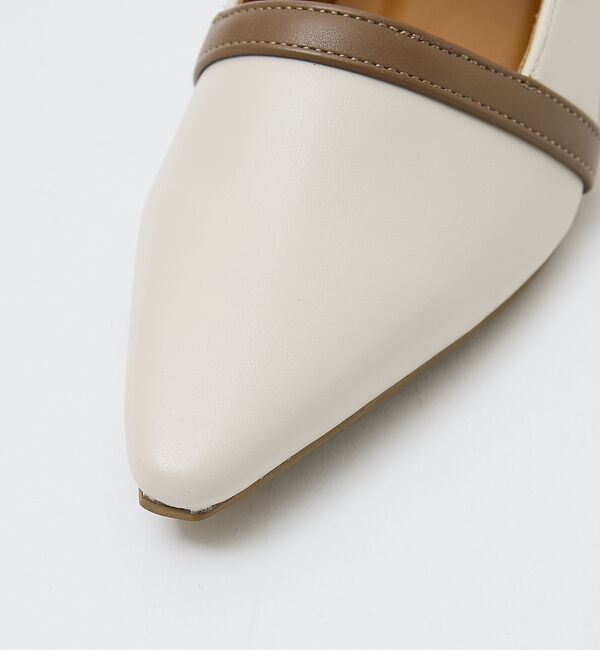 AU BANNISTER「【販売店舗限定】ツートンベルトパンプス」|パンプス|