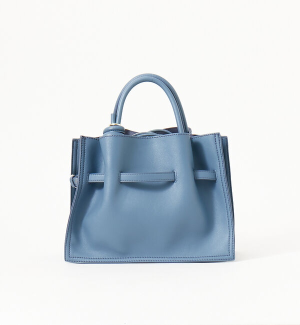 LOWELL things「Swell/2WAYギャザーオープントートBAG mini」|ショルダー・メッセンジャー|ブルー