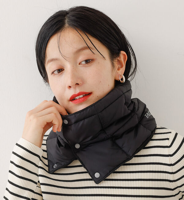 abahouse mavie「【TAION】ベーシック ダウンネックウォーマー」|マフラー|