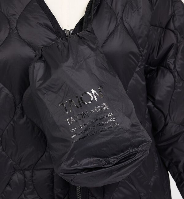 NOMINE「【TAION】ミリタリー Vネック Wジップ ダウンジャケット / ブルゾン」|ダウン|