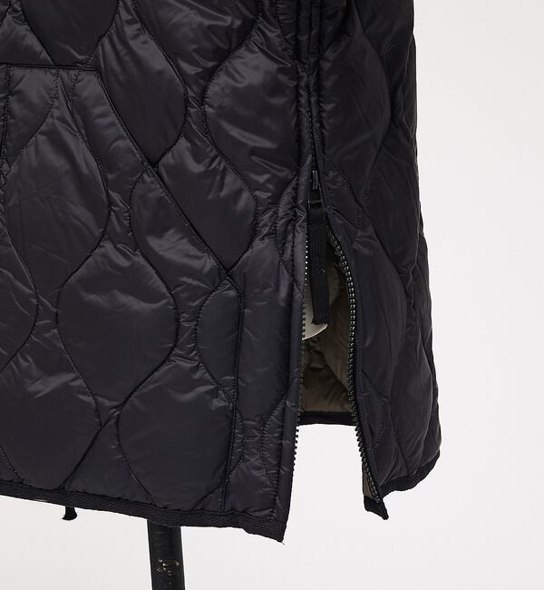 NOMINE「【TAION】ミリタリー Vネック Wジップ ダウンジャケット / ブルゾン」|ダウン|