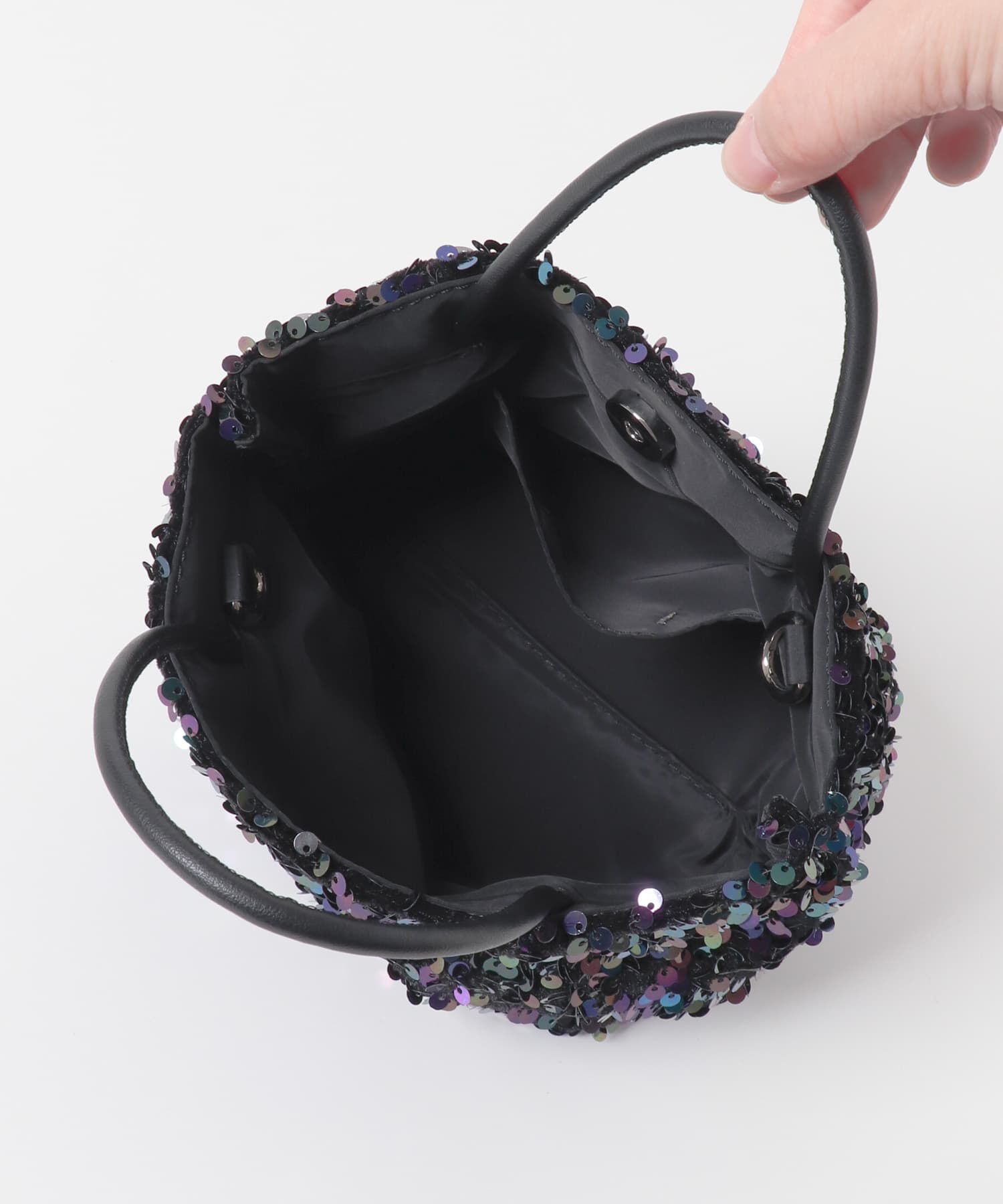 RODE SKO「チェーン付きスパンコールバッグ」|ショルダー・メッセンジャー|