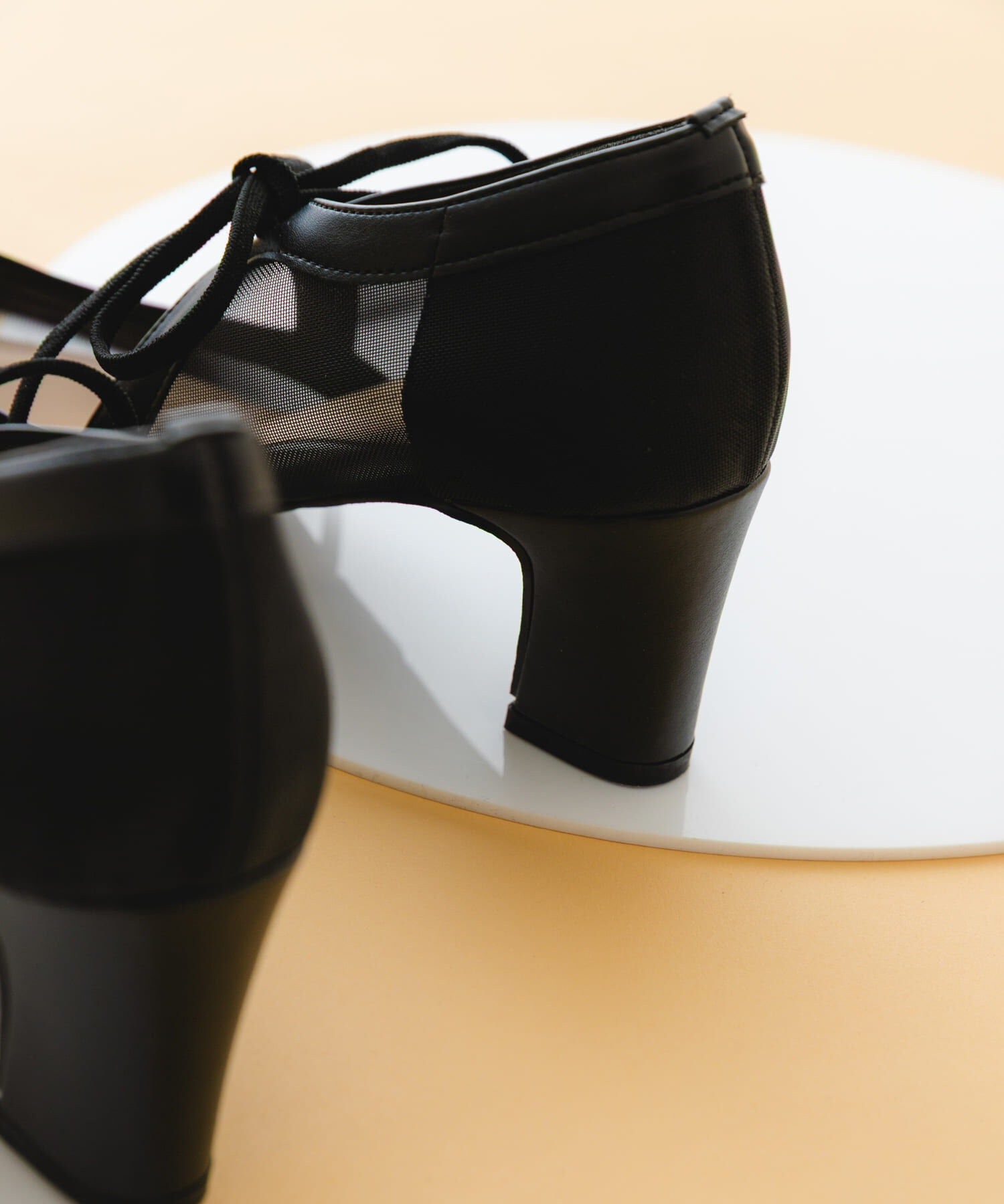 RODE SKO「『MADE IN JAPAN』チャンキーヒールリボンパンプス」|パンプス|