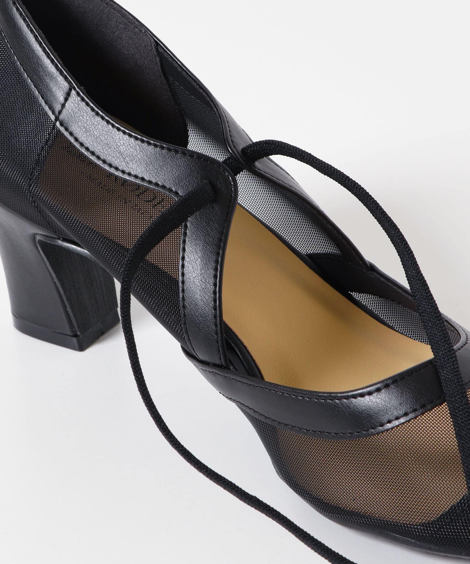 RODE SKO「『MADE IN JAPAN』チャンキーヒールリボンパンプス」|パンプス|