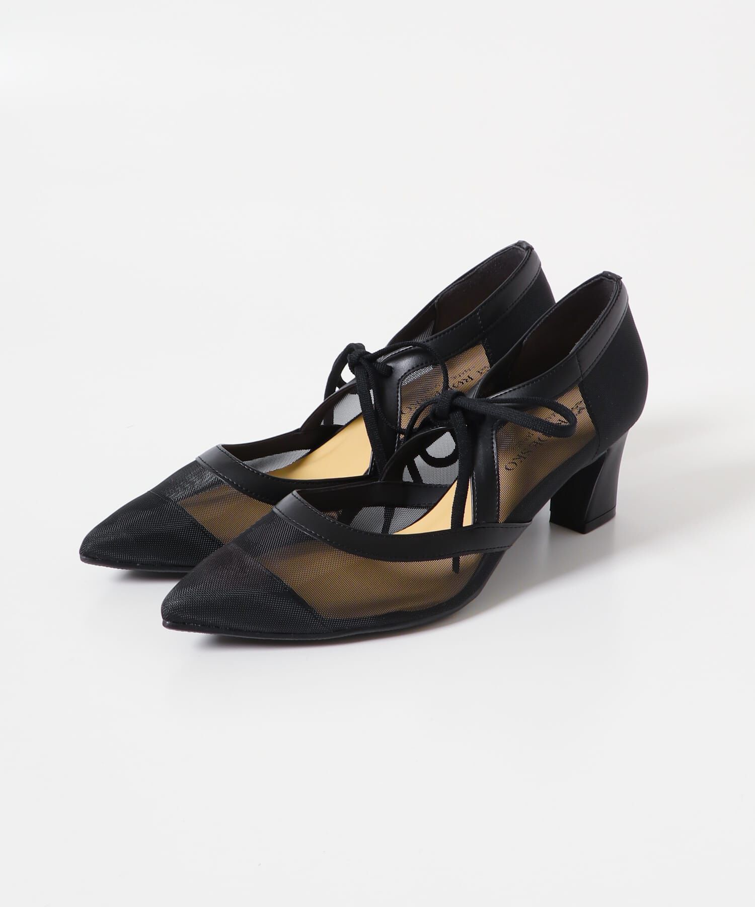 RODE SKO「『MADE IN JAPAN』チャンキーヒールリボンパンプス」|パンプス|