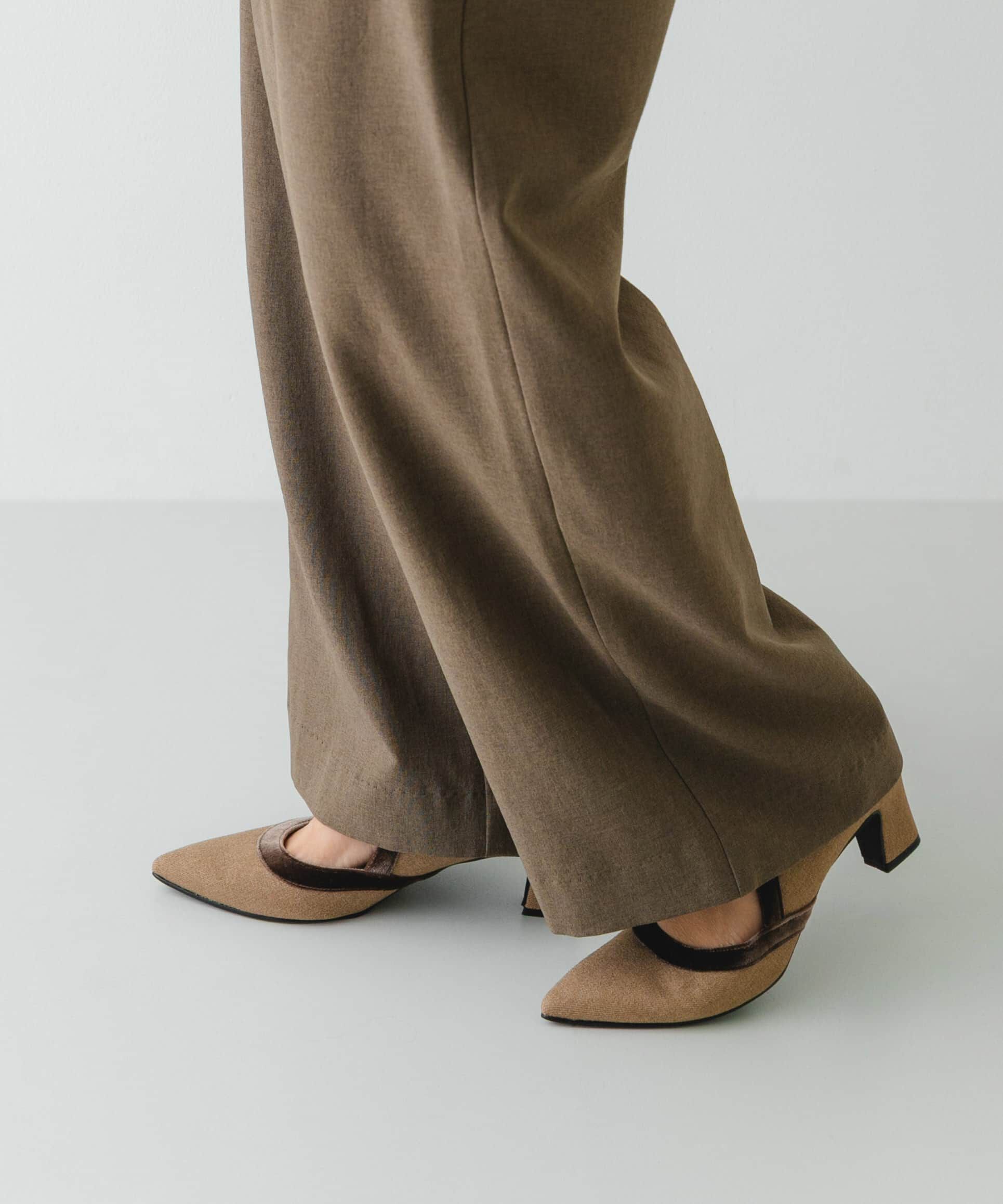 RODE SKO「『MADE IN JAPAN』チャンキーヒールリボンパンプス」|パンプス|